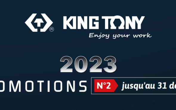 Des promos sur toute la gamme KING TONY avec PJHY